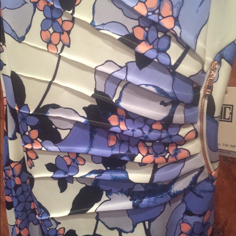 Floral Ivanka Trump Dress - Picture 4 of 8